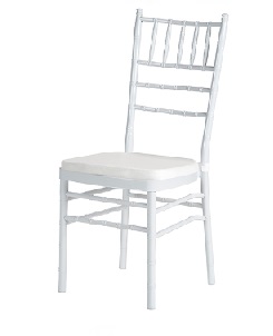krzesło weselne CHIAVARI WHITE