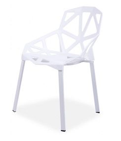 Krzesło GEOMETRIC WHITE